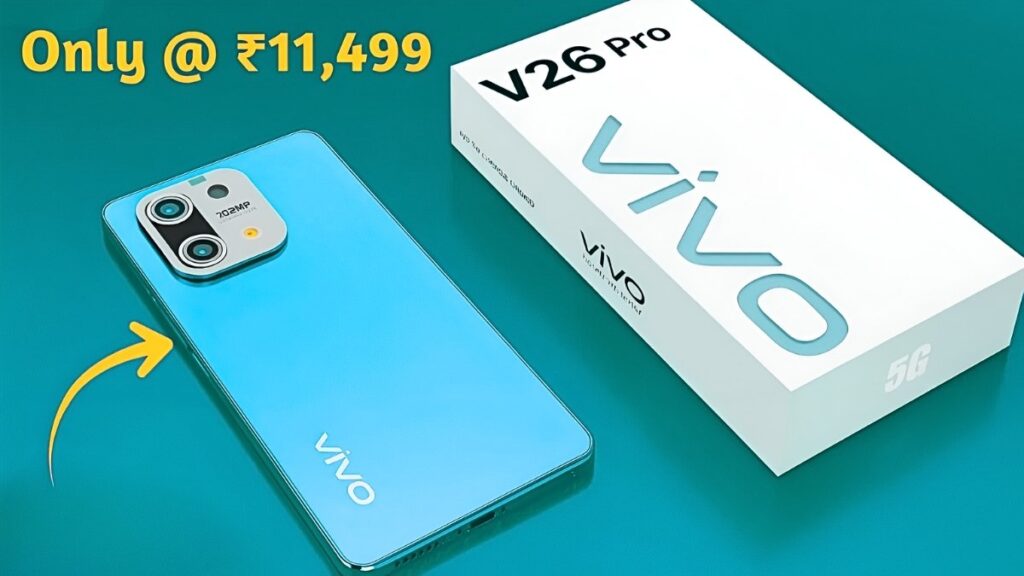 Vivo V26 Pro 5G Debuts 6.9 inch Curved AMOLED Display and 260MP Camera at Budget Price